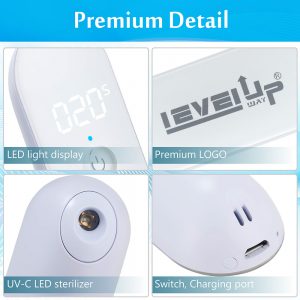 levelupway-mini-uv-c-led-sterilizer-functions